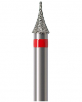 Алмазний бор Okodent 833.021 F (конусний, оклюзійний, червоний, дрібна абразивність)