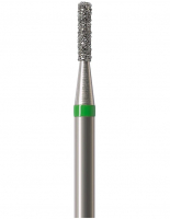 Алмазный бор Okodent 835 C (цилиндрический, зеленый, грубая абразивность)