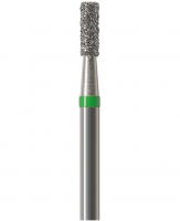 Алмазний бор Okodent 835 C (циліндричний, зелений, груба абразивність)