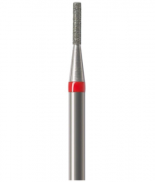 Алмазный бор Okodent 835 F (цилиндрический, красный, мелкая абразивность)