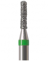 Алмазный бор Okodent 835KR C (цилиндрический, зеленый, грубая абразивность)