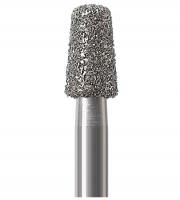 Алмазний бор Okodent 845KR M (конус із плоским кінцем, синій, середня абразивність)
