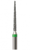 Алмазний бор Okodent 848 C (конус із плоским кінцем, зелений, груба абразивність)