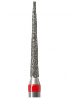 Алмазный бор Okodent 848 F (конус с плоским концом, красный, мелкая абразивность)