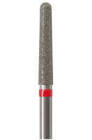 Алмазний бор Okodent 850 F (конус заокруглений, червоний, дрібна абразивність)