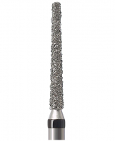 Алмазний бор Okodent 850 SC (закруглений конус, чорний, супер-груба абразивність)