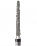 Алмазний бор Okodent 850 SC (закруглений конус, чорний, супер-груба абразивність)