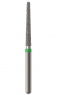 Алмазний бор Okodent 850L C (конус заокруглений, зелений, груба абразивність)