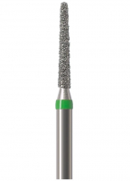Алмазний бор Okodent 856 C (закруглений конус, зелений, груба абразивність)
