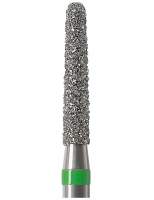 Алмазний бор Okodent 856 C (закруглений конус, зелений, груба абразивність)
