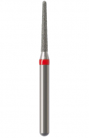 Алмазний бор Okodent 856 F (конус заокруглений, червоний, дрібна абразивність)