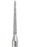 Алмазный бор Okodent 856 SF (конус заокругленный, желтый, экстра-мелкая абразивность)