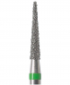 Алмазний бор Okodent 858 C (конус гострий, зелений, груба абразивність)