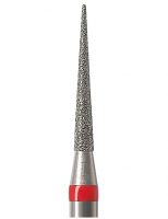 Алмазний бор Okodent 858 F (конус гострий, червоний, дрібна абразивність)
