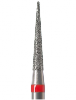 Алмазний бор Okodent 858 F (конус гострий, червоний, дрібна абразивність)