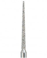 Алмазний бор Okodent 859L C (конус гострий, зелений, груба абразивність)