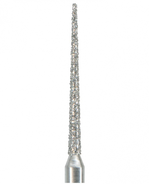 Алмазний бор Okodent 859L C (конус гострий, зелений, груба абразивність)
