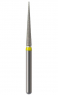 Алмазный бор Okodent 859L EF (конус острый, желтый, экстра-мелкая абразивность)