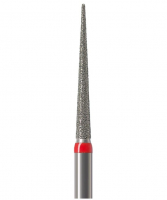 Алмазний бор Okodent 859L F (конус гострий, червоний, дрібна абразивність)