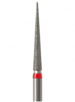 Алмазний бор Okodent 859L F (конус гострий, червоний, дрібна абразивність)