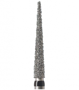 Алмазний бор Okodent 859L.016 SC (конус гострий, чорний, супер-груба абразивність)