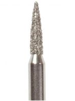 Алмазный бор Okodent 860 C (пламя, зеленый, грубая абразивность)