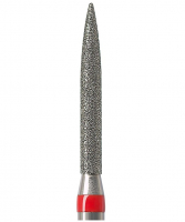 Алмазний бор Okodent 863 F (полум'я, червоний, дрібна абразивність)