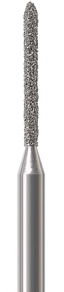 Алмазний бор Okodent 878 M (торпеда, синій, середня абразивність)