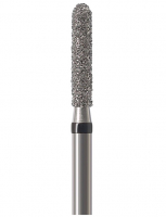 Алмазный бор Okodent 878 SC (торпеда, черный, супер-грубая абразивность)