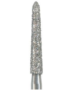 Алмазный бор Okodent 879K C (торпеда, зеленый, грубая абразивность)
