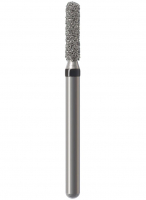 Алмазний бор Okodent 880 SC (округлий циліндр, чорний, супер-груба абразивність)