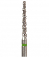 Алмазний бор Okodent T850 C (конус, турбо, зелений, груба абразивність)