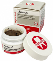 Альвожил (Alveogyl, Septodont) Антисептический и болеутоляющий компресс, 10 г