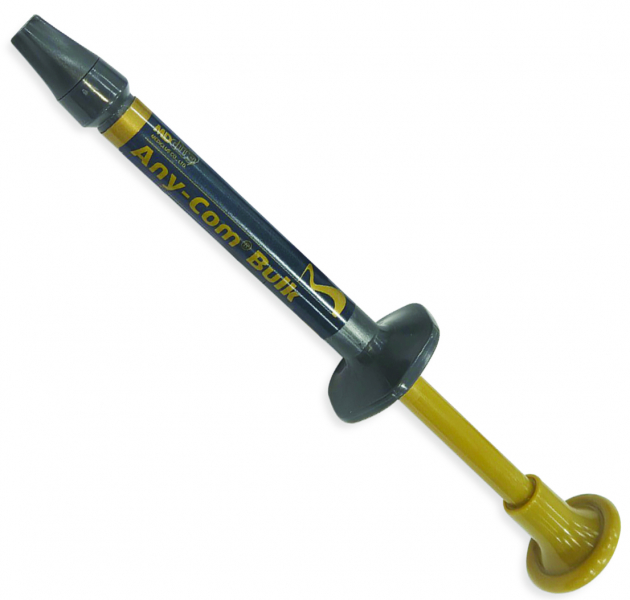 Ені-ком Балк (Any-Com Bulk, MEDICLUS) Рентгеноконтрастний композит низької в'язкості (замінник дентину)