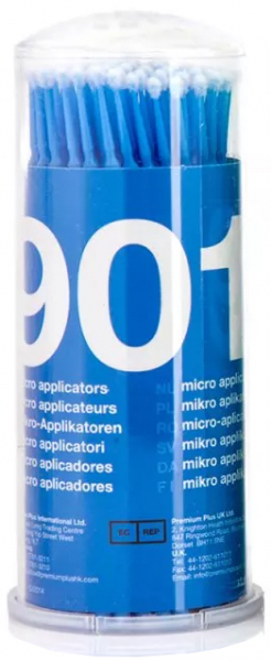 Аппликаторы PremiumPlus Regular синие 901Т, 2 мм (100 шт)