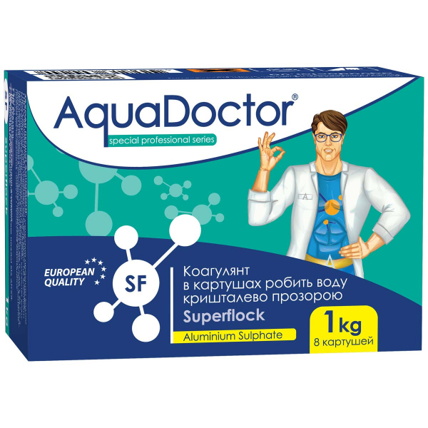 Коагулюючий засіб у картушах AquaDoctor Superflock