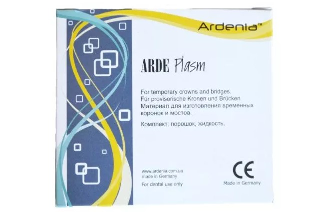 Пластмаса хімічного затвердіння Ardenia Arde Plasm A3 (50 г + 25 мл)