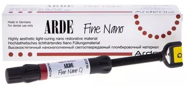 Arde Fine Nano Q (Ardenia) Світлотвердіючий нано-наповнений композит, 4 г