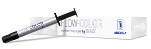 Flow color (Arkona) Фотополимерный материал (шприц, 1 г)