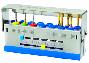 Endo Star, 182180 (Nichrominox) Ендодонтичний бокс на 15 стоматологічних інструментів