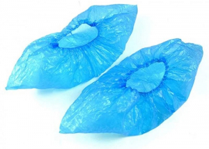 Бахили одноразові Medicom, поліетиленові H10100M, вага, 3 г, 36 см (50 пар)