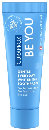 Be you Dadyreamer, ожина (Curaprox) Відбілююча зубна паста