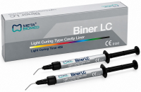 Biner LC, 2 шприца по 2 г (Meta Biomed) Пломбувальні (прокладочні) матеріали з кальцієм