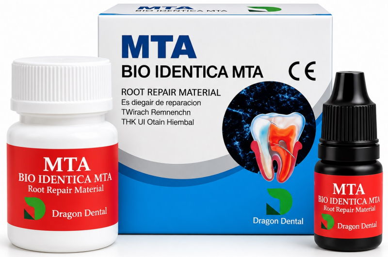Bio Identica MTA (Dengen) материал для восстановления корневых каналов, 1 г + 5 мл