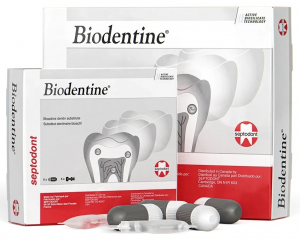Biodentine (Septodont) Биоактивный заменитель дентина, 5 капсул