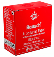 Артикуляционная бумага Bausch BK1002 (красный)