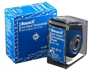 Артикуляционная бумага Bausch BK15 (синяя)