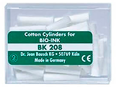 BK208 (Bausch) Артикуляційні ватні валики для біочорнила BIO-INK