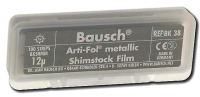 BK38 (Bausch) Артикуляционная фольга 12 мкм (односторонняя, лента 20 м, ширина 8 мм)