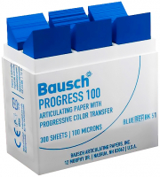 BK51 (Bausch) Артикуляционная бумага, синяя, 300 шт